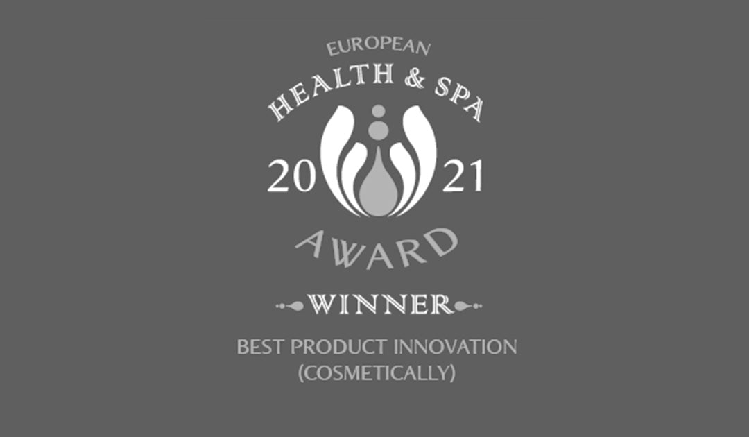 European Health & Spa Award 2021 Winner Best Product Innovation Cosmetically