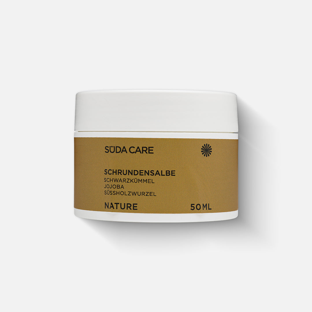Naturkosmetik Schrundensalbe für rissige Fersen und sehr trockene Füße